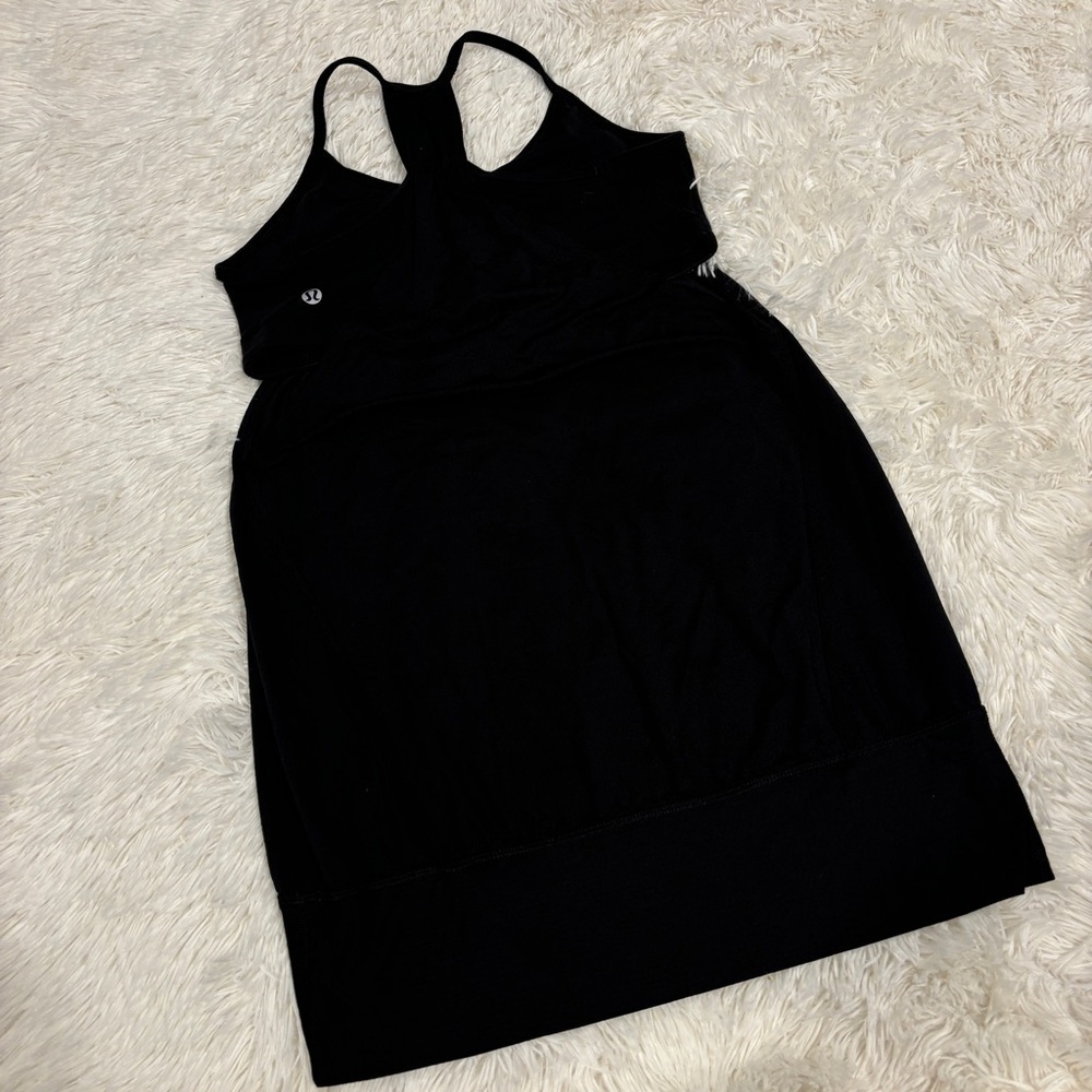 Lululemon No Limits Tank Top Black Bra Size 6 - Picture 11 of 13